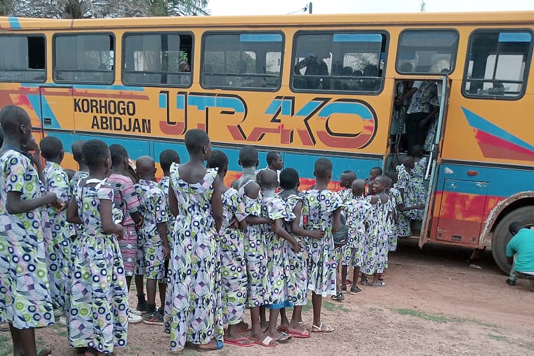 Una aventura fantástica para los alumnos de Komborodougou