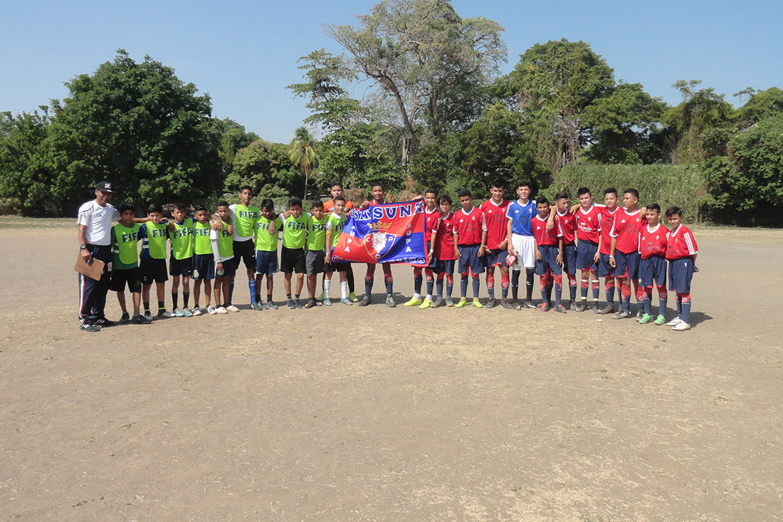 Brillante victoria del equipo infantil de Osasuna - San Antonio