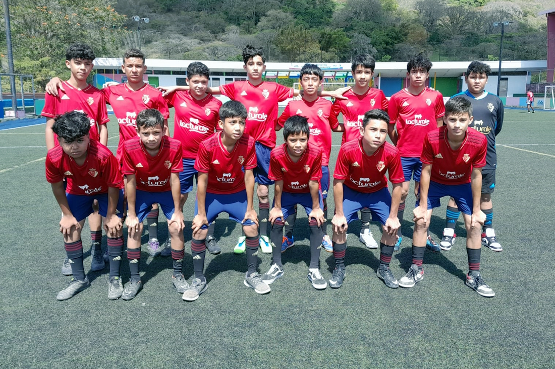 La Selección Infantil Osasuna - San Antonio, ante la Escuela de Talentos de Jinotega